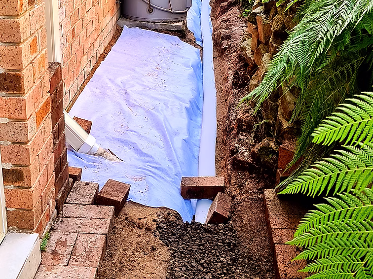 Slotted Drain Installation — Drainage